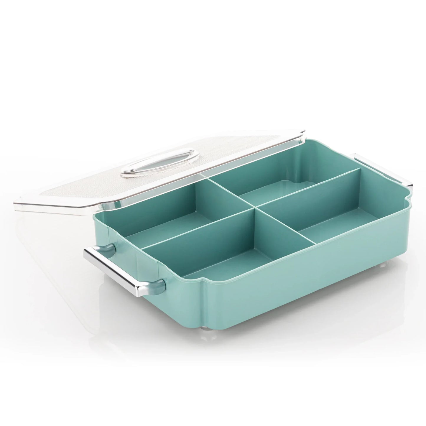 Festiva Multipurpose 4 Compartment Dryfruit Set / Candy, Sweet, Chocolate, Premium Dry Fruit Box & Gift Box