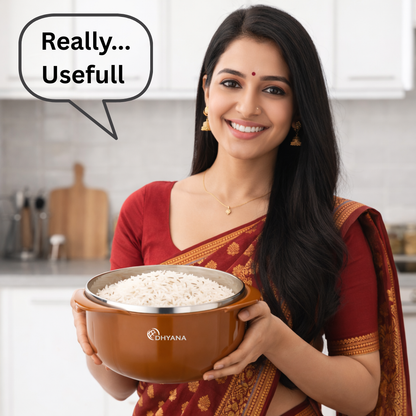 Signature Serving Bowl Microwave Safe Bowl Pack of 3, 1000ml, 1400ml, 2200ml